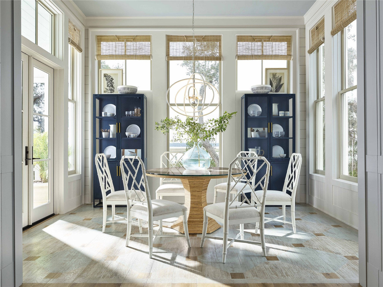 Getaway Santorini Tall Metal Kitchen Cabinet | Universal