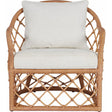Miramar Accent Chair Natural Rattan with Crypton Fabric – Universal Furniture