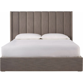 Modern Siltstone Upholstered Shelter Bed | Universal