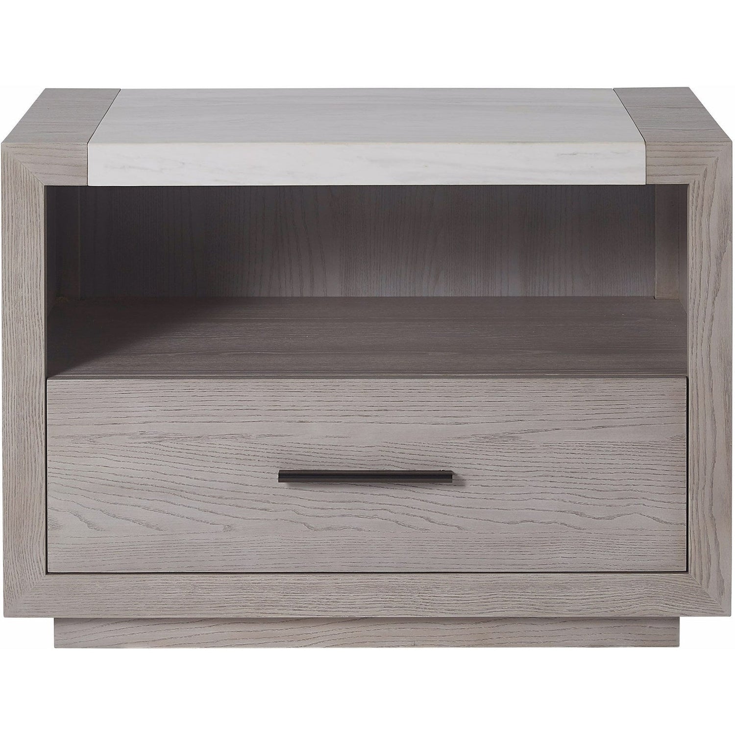Modern Siltstone One Drawer Nightstand | Universal