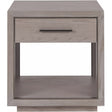 Modern Siltstone End Table | Universal