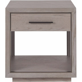 Modern Siltstone End Table | Universal