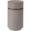 Modern Siltstone Small Round End Table | Universal