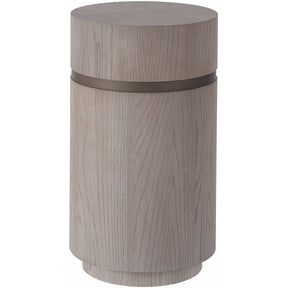Modern Siltstone Small Round End Table | Universal
