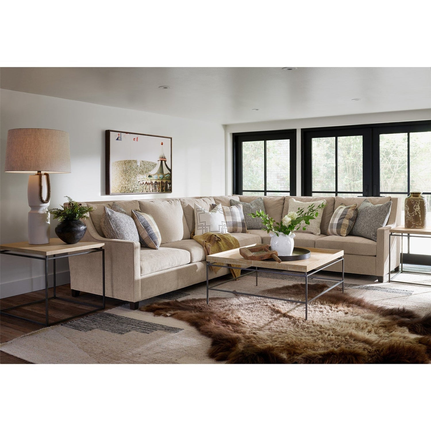Modern Farmhouse End Table | Universal