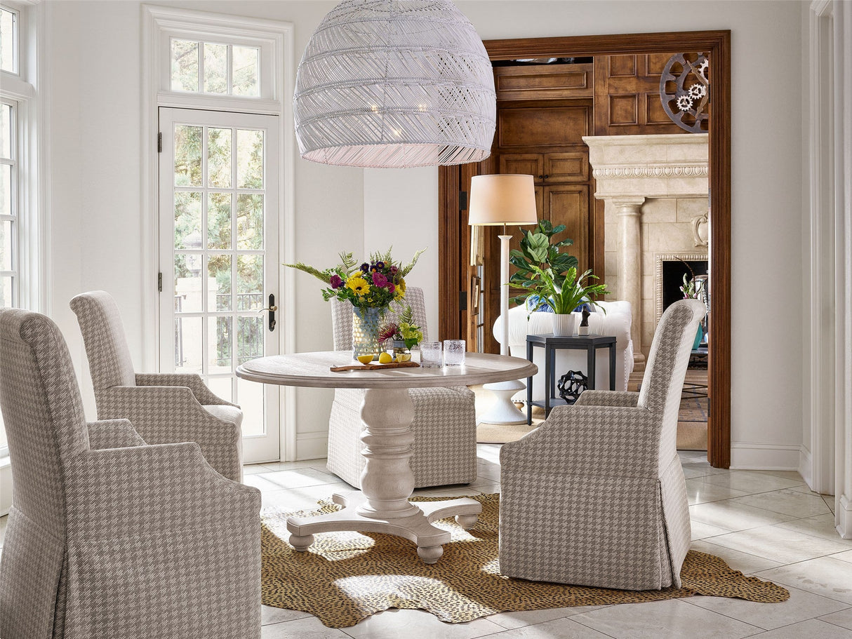 Universal Furniture Past Forward Willow Castered Arm Chair