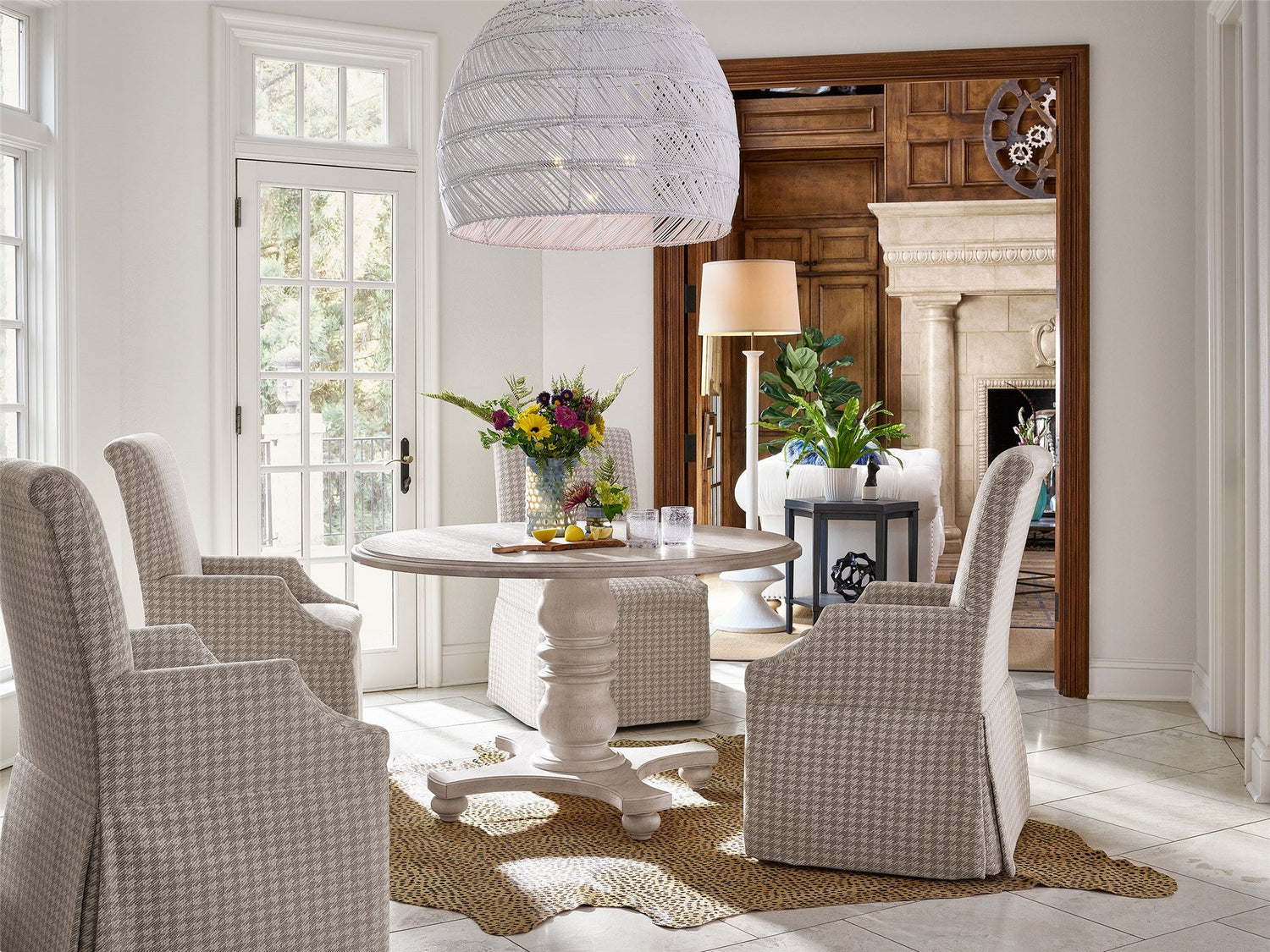 Past Forward Willow Castered Arm Chair | Universal