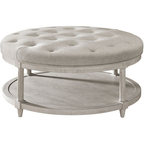 Universal Furniture Past Forward Lacie Round Ottoman