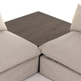 Four Hands Habitat 2Pc Sectional With Corner Table