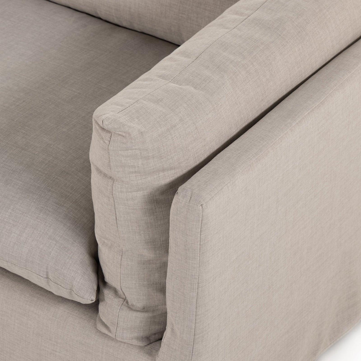 Four Hands Habitat 2Pc Sectional With Corner Table