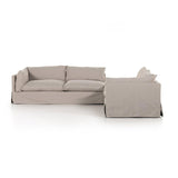 Four Hands Habitat 2Pc Sectional With Corner Table