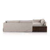 Four Hands Habitat 2Pc Sectional With Corner Table