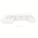 Four Hands Bloor 6-Pc Sectional