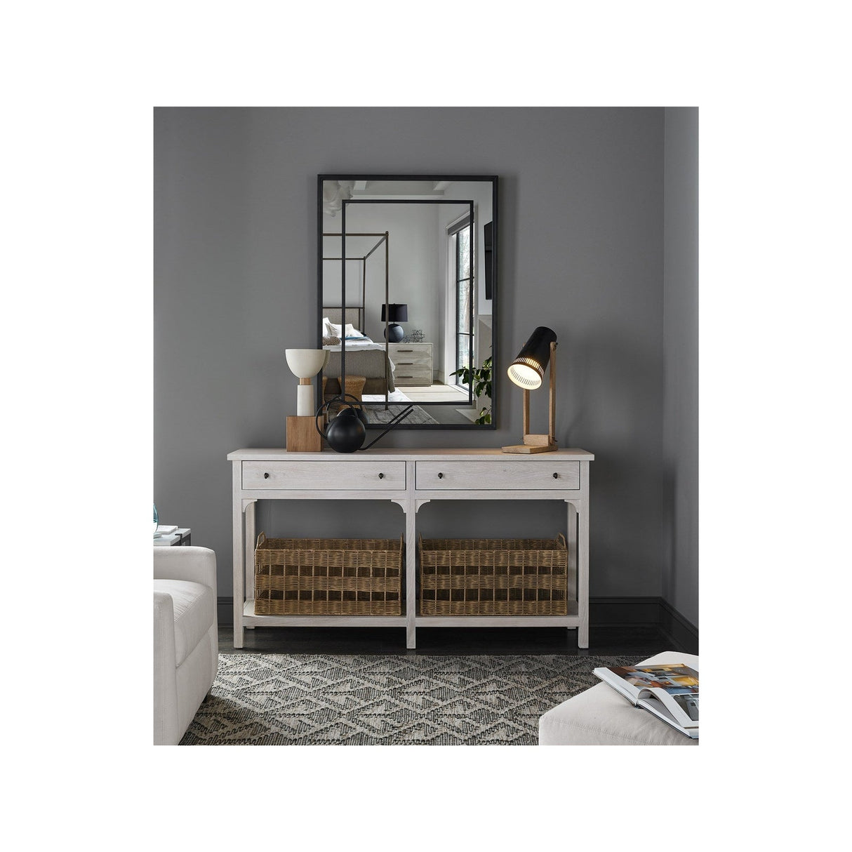 Universal Furniture Modern Farmhouse Kinsley Console Table