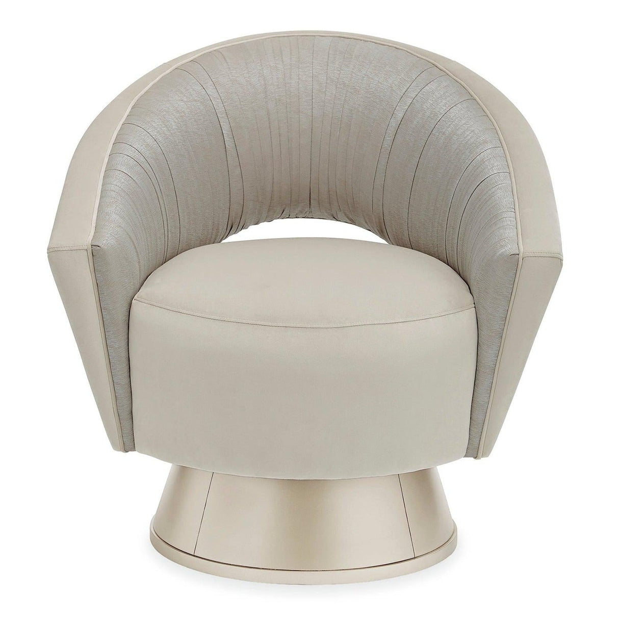 A Com - Pleat Turn Around Chair | Caracole - UPH - 017 - 039 - A - Home Elegance USA - 3