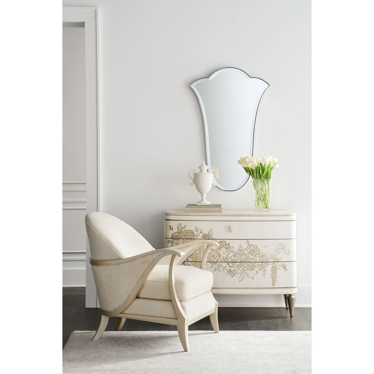 Caracole Curtsy Accent Chair - Home Elegance USA