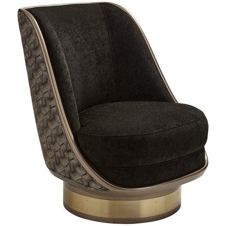 Caracole Upholstery Go For A Spin Swivel Chair