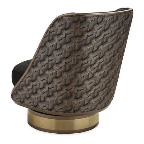 Caracole Upholstery Go For A Spin Chair - Home Elegance USA