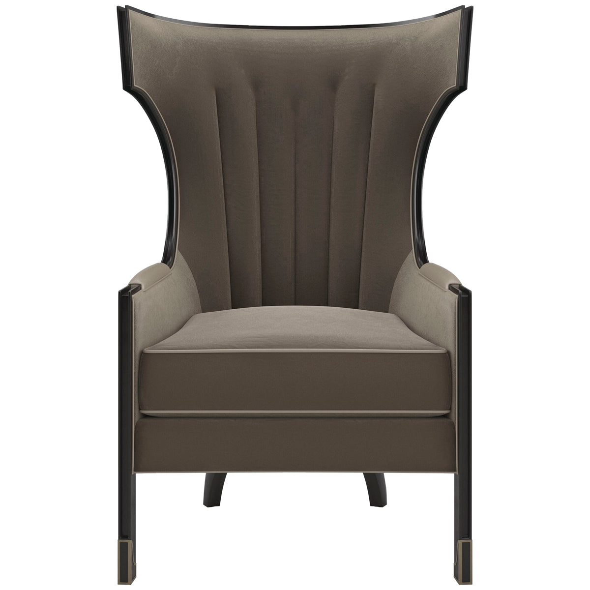 Caracole Upholstery Wing Tip Chair