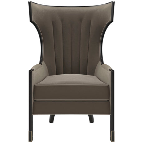 Caracole Upholstery Wing Tip Chair