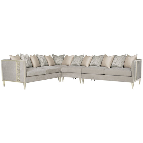 Caracole Upholstery Fret Knot Sectional