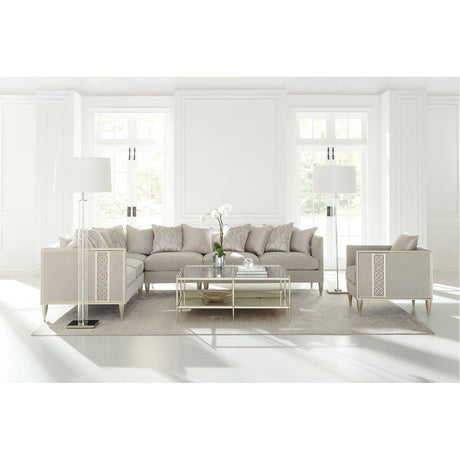 Caracole Upholstery Fret Knot Sectional