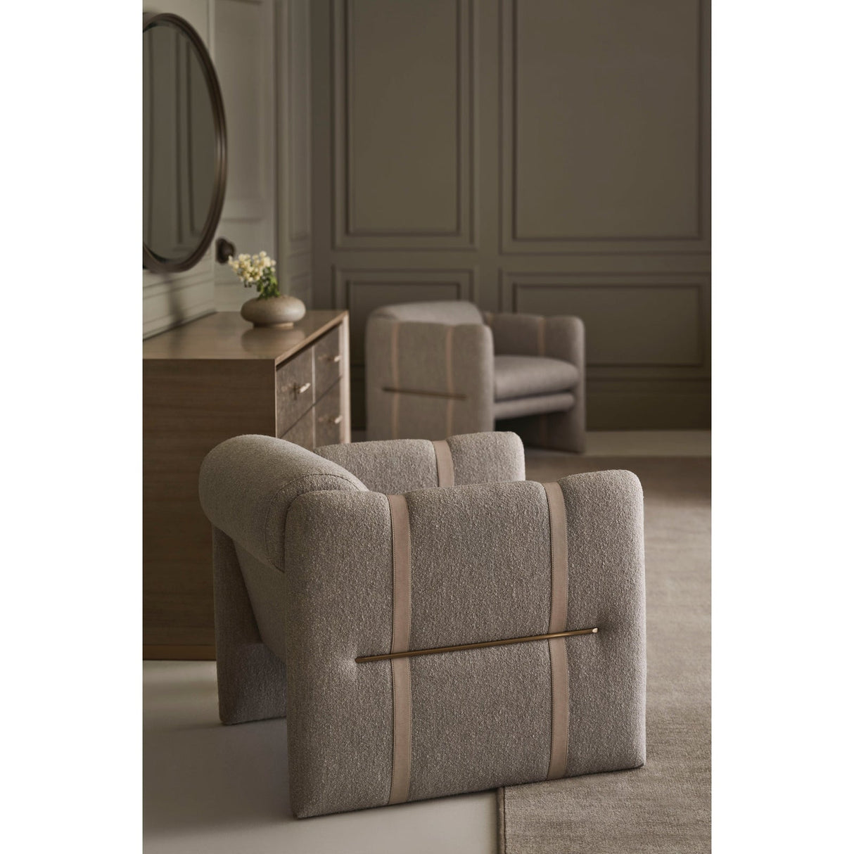 Caracole Upholstery Cigar Club Chair - Home Elegance USA