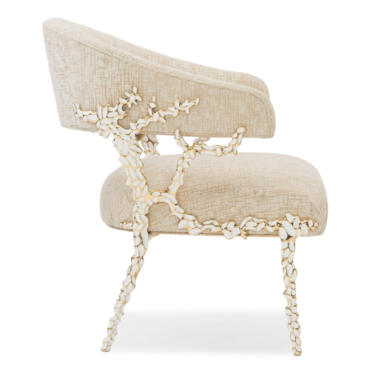 Caracole Upholstery Glimmer Of Hope Chair - Home Elegance USA