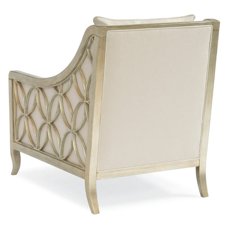 Caracole Upholstery Social Butterfly Silver Accent Chair - Home Elegance USA