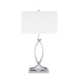 Unity In Chrome Table Lamp // 1 Light // Usb Charger | Finesse