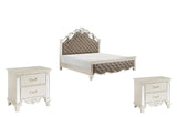 Homelegance - Ever 3 Piece Queen Bedroom Set In Champagne - 1429-1*3