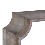 Uttermost Agathon Stone Gray Console Table - Home Elegance USA