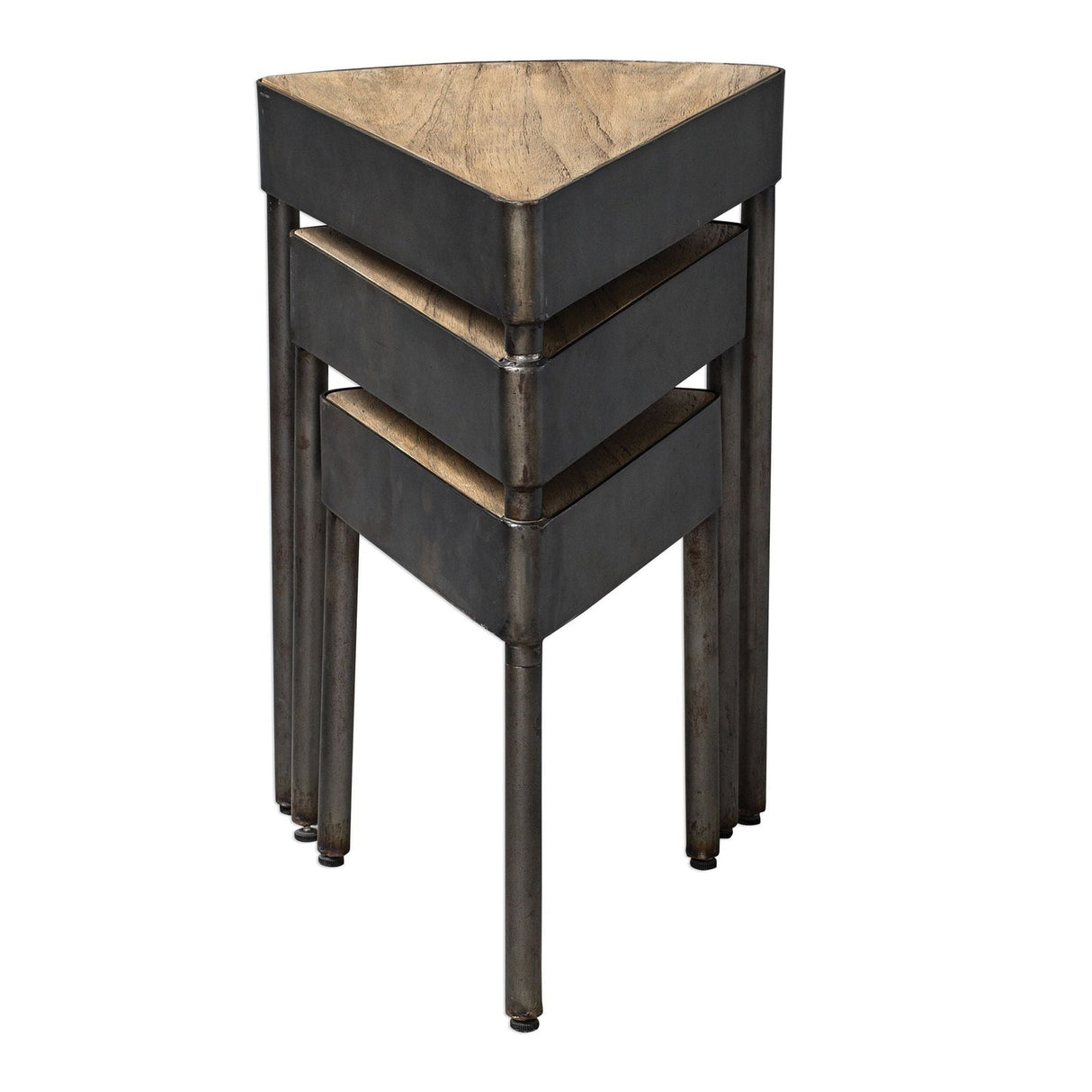 Uttermost Akito Swivel Nesting Table - Home Elegance USA