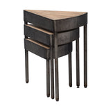 Uttermost Akito Swivel Nesting Table - Home Elegance USA