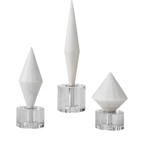 Alize Sculptures - Set Of 3 | Uttermost | Home Elegance USA
