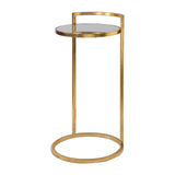 Uttermost Cailin Gold Accent Table - Home Elegance USA