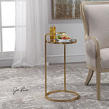 Uttermost Cailin Gold Accent Table - Home Elegance USA