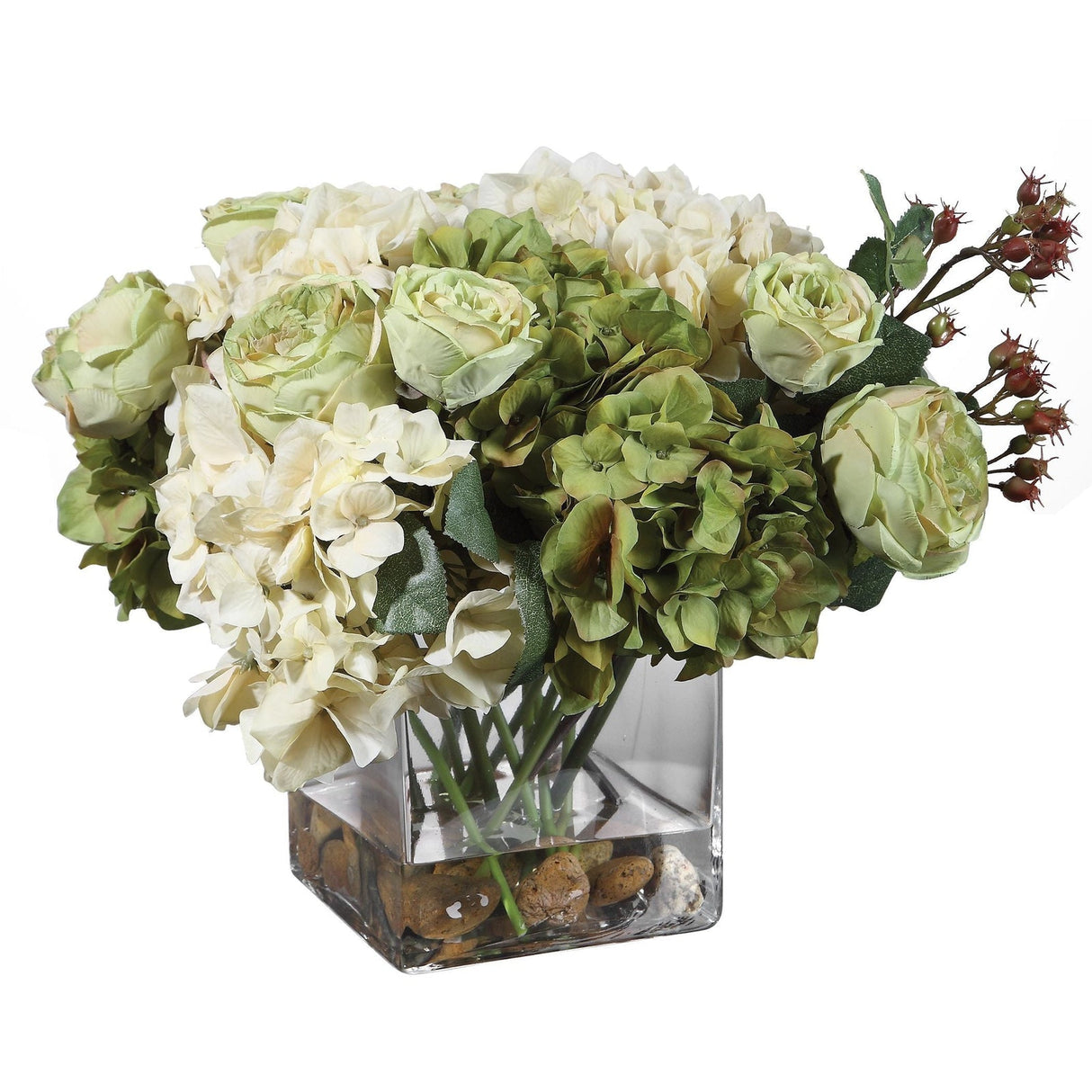 Uttermost Cecily Hydrangea Bouquet - Home Elegance USA