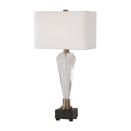 Uttermost Cora Geometric Crystal Table Lamp - Home Elegance USA