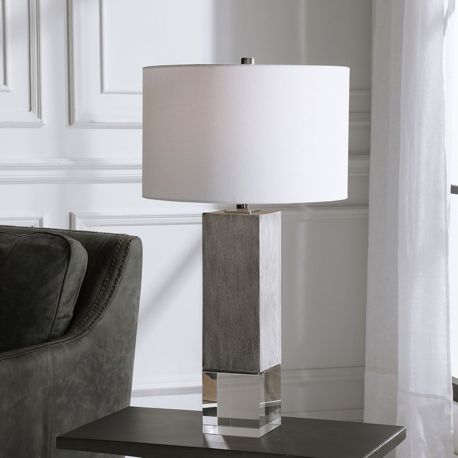 Uttermost Cordata Modern Lodge Table Lamp - Home Elegance USA
