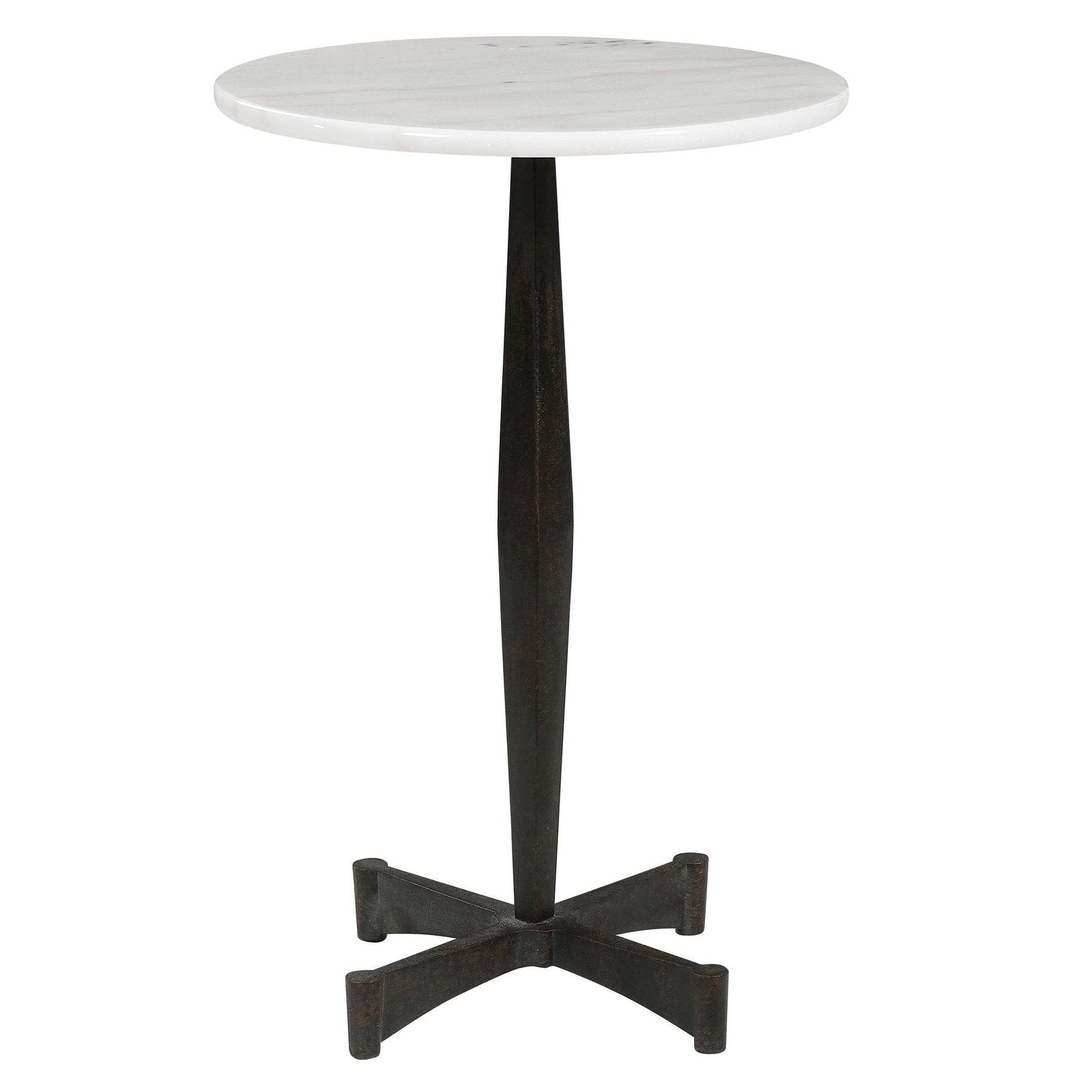 Uttermost Counteract White Accent Table - Home Elegance USA