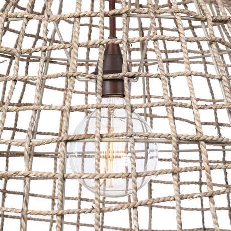 Cross Weave 1 Light Pendant | Uttermost | Home Elegance USA