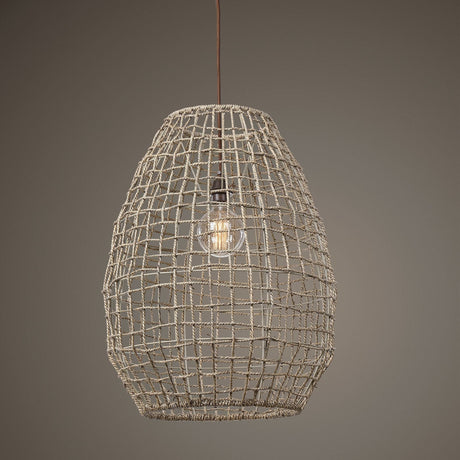 Cross Weave 1 Light Pendant | Uttermost | Home Elegance USA