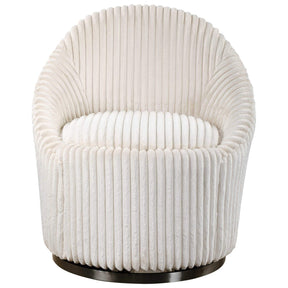 Crue Swivel Chair | Uttermost | Home Elegance USA