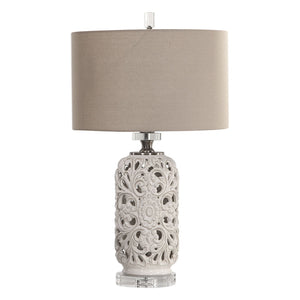 Uttermost Dahlina Ceramic Table Lamp - Home Elegance USA