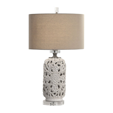 Uttermost Dahlina Ceramic Table Lamp - Home Elegance USA