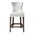 Dariela White Counter Stool | Uttermost | Home Elegance USA
