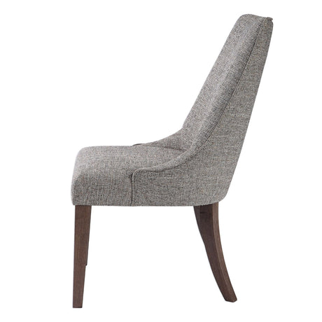 Daxton Earth Tone Armless Chair | Uttermost | Home Elegance USA