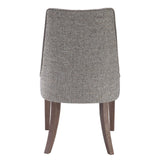 Uttermost Daxton Earth Tone Armless Chair - Home Elegance USA