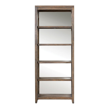 Delancey Weathered Oak Etagere | Uttermost | Home Elegance USA